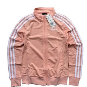 NWT Women's Adidas Peach Track Jacket